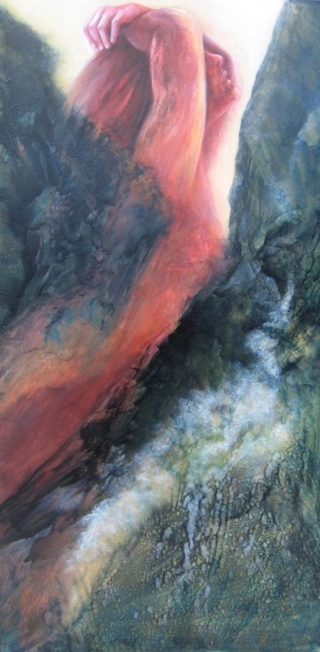 Surge   55 x 120 cms $1000